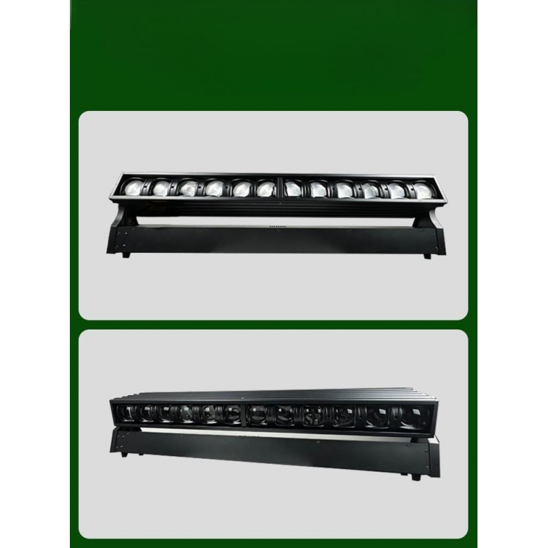 LED shaking beam light