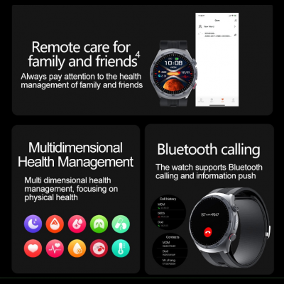 Air pump blood pressure watch