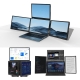 Four-screen laptop