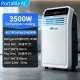 Portable air conditioner single cooling all-in-one unit