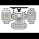 LED solar camping light