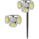 LED solar camping light