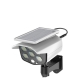 LED solar-powered monitored street light