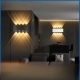 LED fan-shaped wall lamp