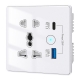 Graffiti Smart Wi-Fi wall multi-socket;