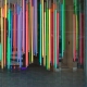LED seven-color hanging string sun lamp