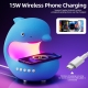 LED wireless charging mood light