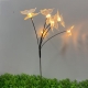 LED three-headed butterfly ground lamp
