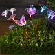 LED three-headed butterfly ground lamp