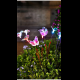 LED three-headed butterfly ground lamp