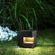 LED square columnar cap light