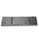 Tri-fold wireless Bluetooth portable keyboard
