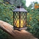 Solar candle lantern